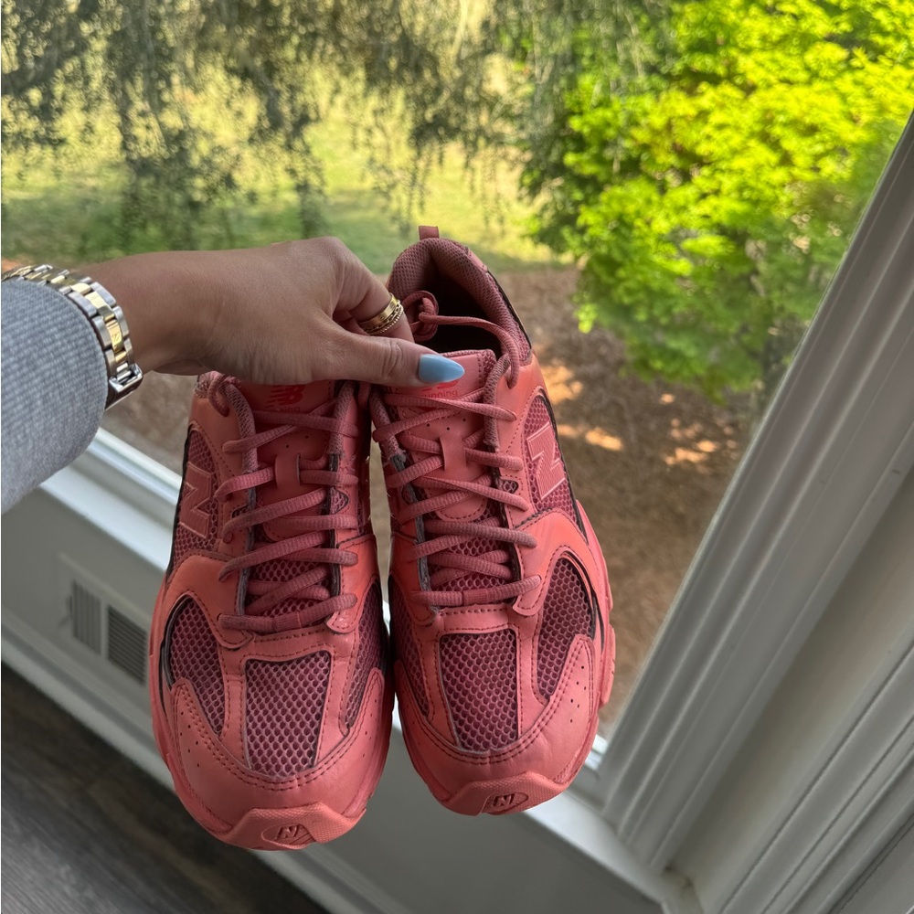 New Balance 530 Athletic Shoe Drift Red / Neo Flame 7 - Picture 3 of 6